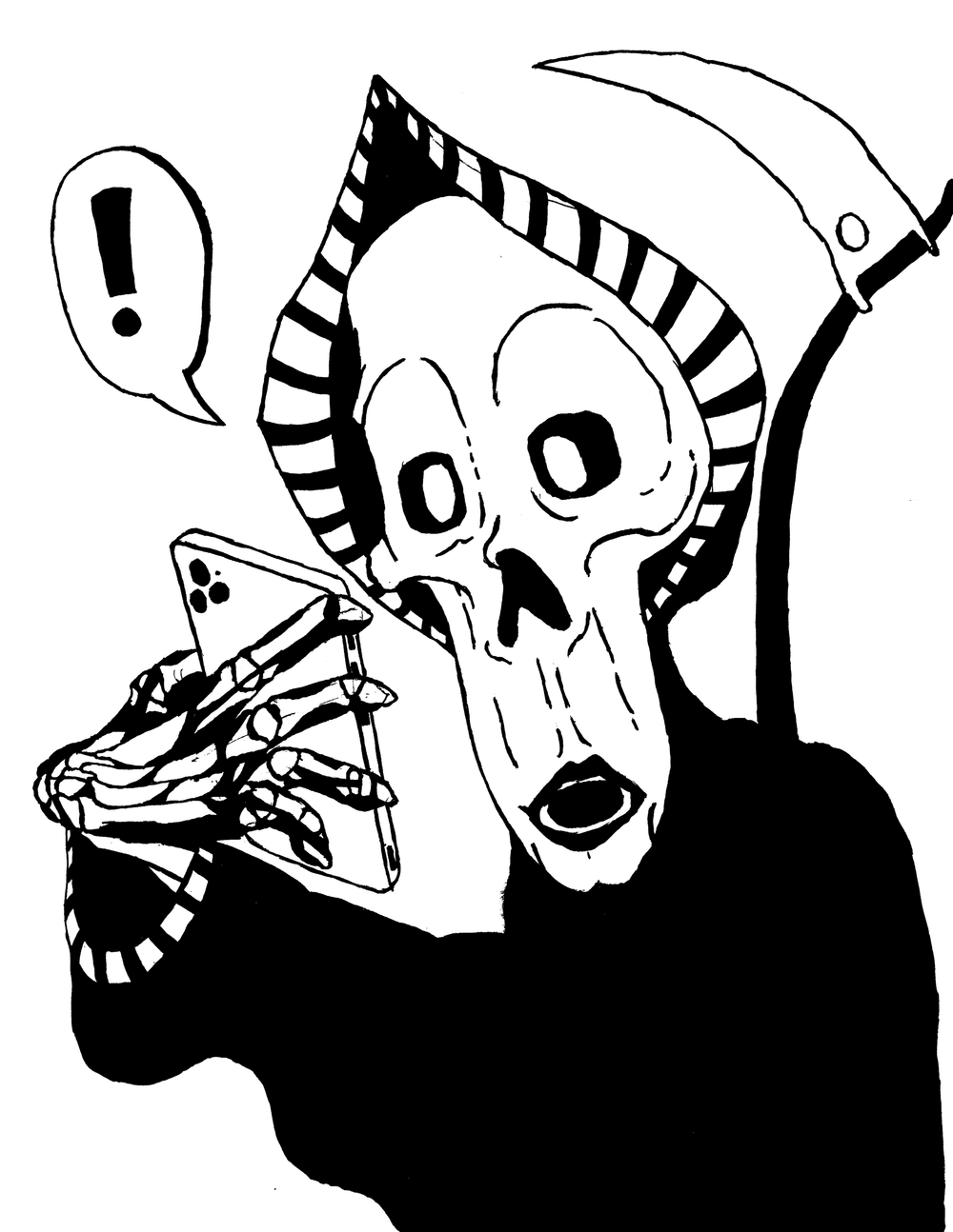 Death is suprised