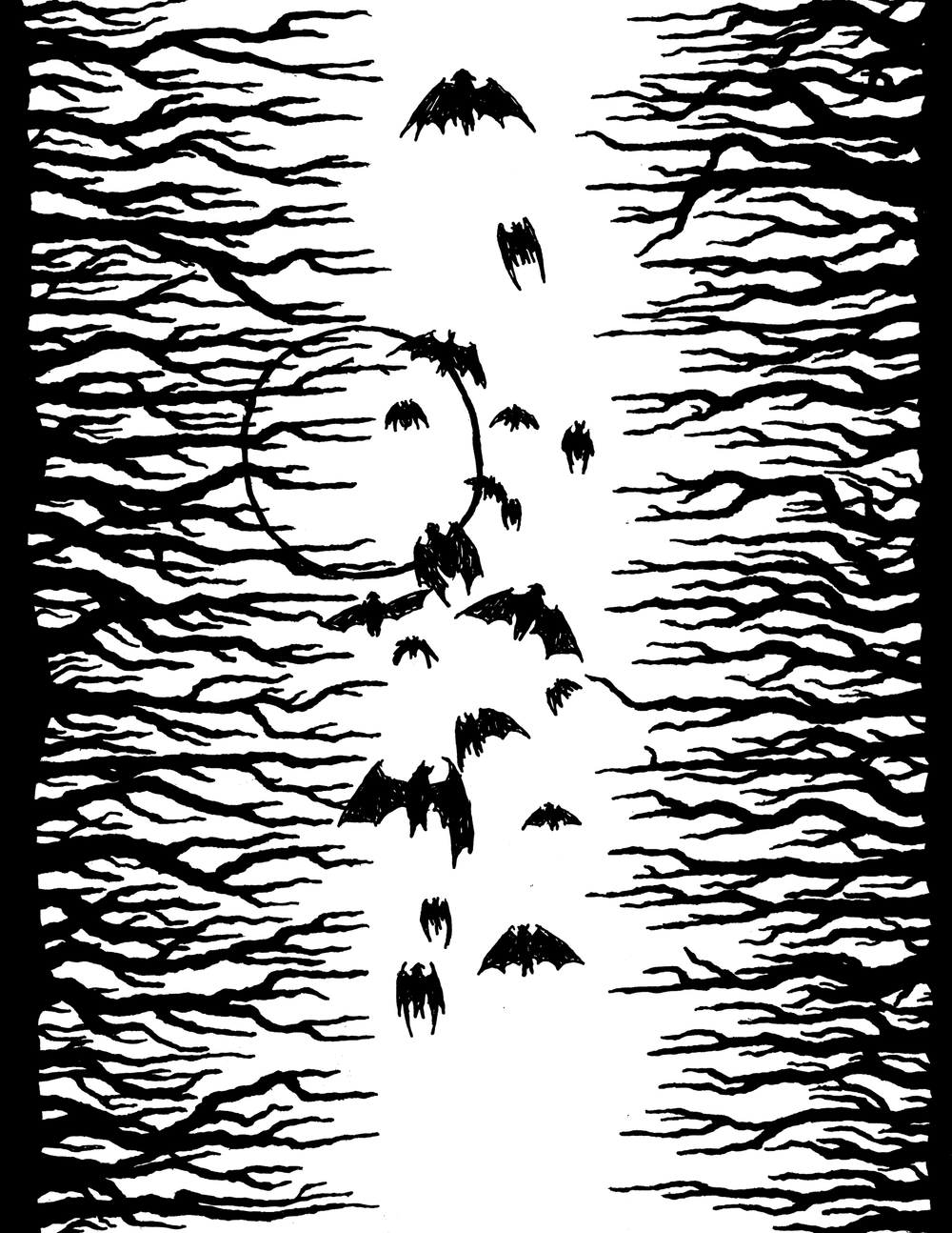 Bats in Twilight 