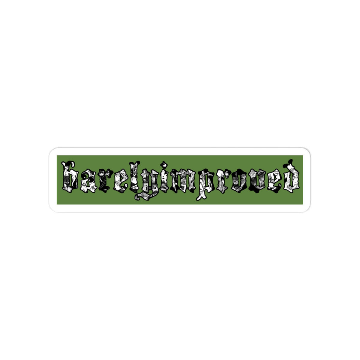B.I.S. 365 Graphic Vinyl Sticker (Color-wave)