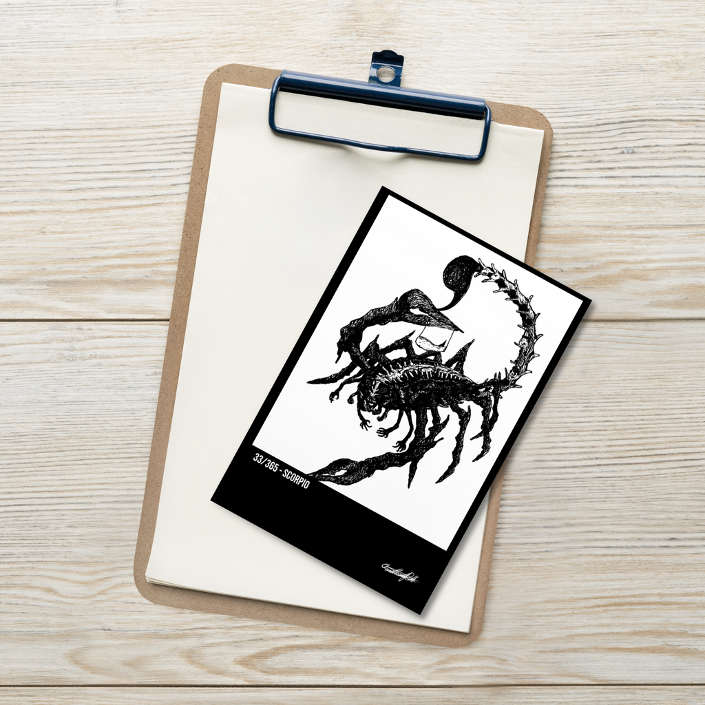 Scorpio - Postcard Print